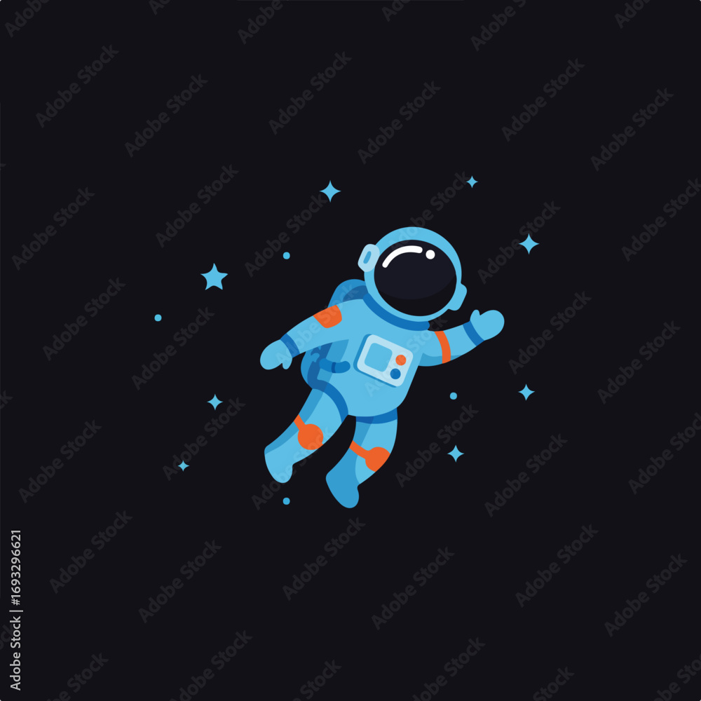 Fototapeta premium Spaceman's Float