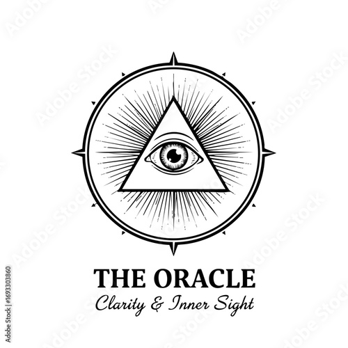All Seeing Eye Illuminati Spiritual Design