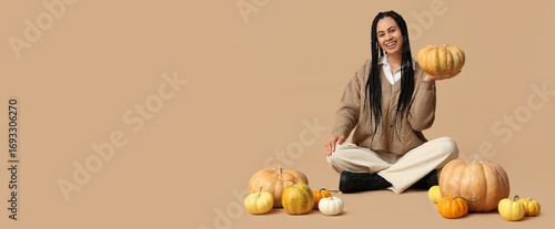 Happy African-American woma...