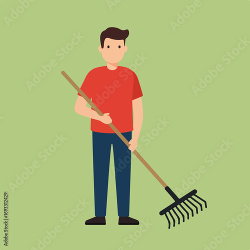 Raking Leaves