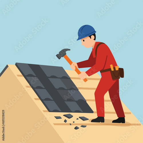Roofer at work (2)