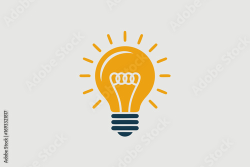 Electric Lightbulb Illustration Concept Idea Concept Of Innovation Creative Solutions New Thoughts