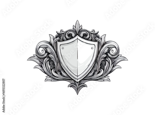 Ornamental shield design