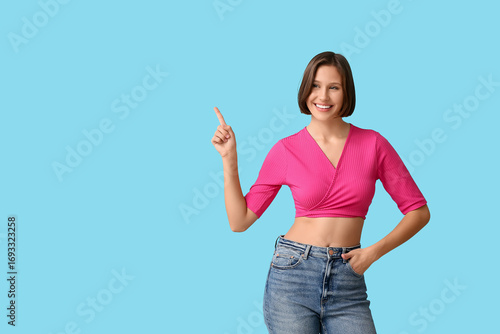Pretty young woman in styli...