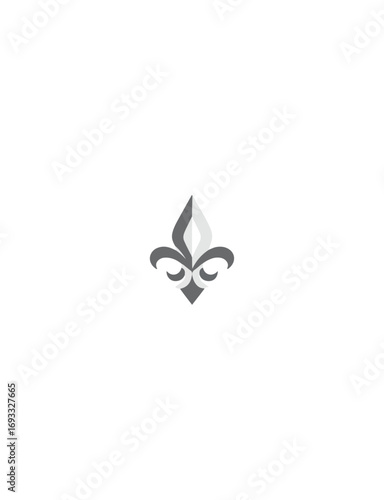 Ornamental fleur de lis design