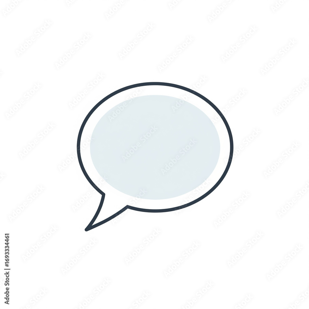 Fototapeta premium speech bubble icon