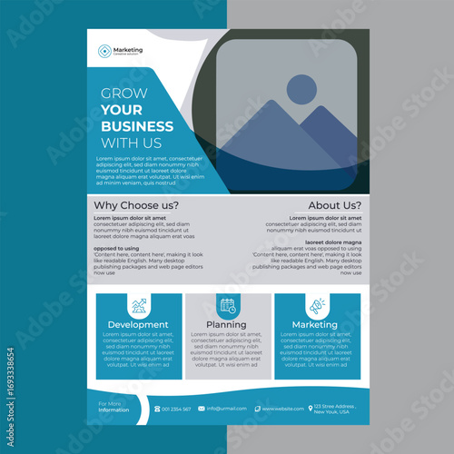 Corporate Flyer Design Template.Corporate, Marketing, Promotion, Company Branding.marketing flyer design, event flyer, modern business flyer, editable flyer template, advertising flyer, corporate iden