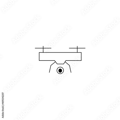 Surveillance Drone Icon