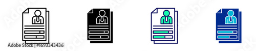 Skill  Icon Set Multiple Style Collection
