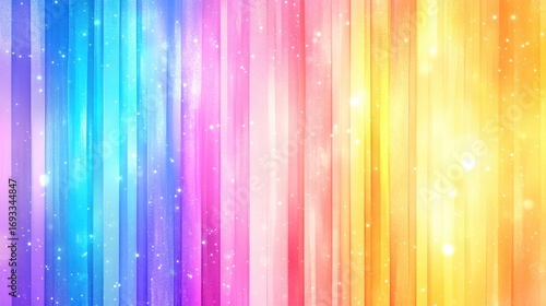 Abstract colorful gradient stripes glowing background. Vibrant multicolor pattern with bright glowing texture. Modern digital wallpaper, creative festive design, ideal for decorative and artistic