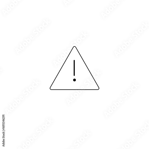 Warning Notification Icon