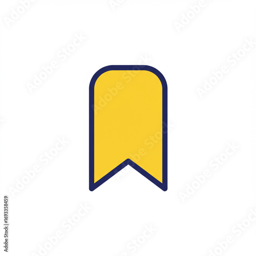 Bookmark Icon Vector Graphic Design - Digital Art and Symbols