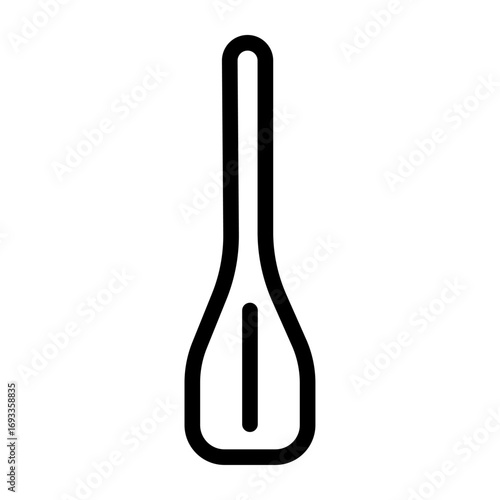 Paddle Line Icon of Water Sports Equipment Icon Set