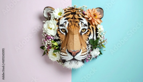Pastell Tiger