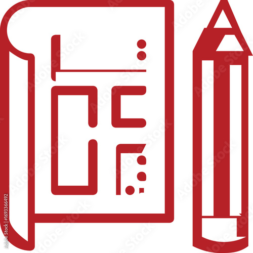 vector illustration of a test tube