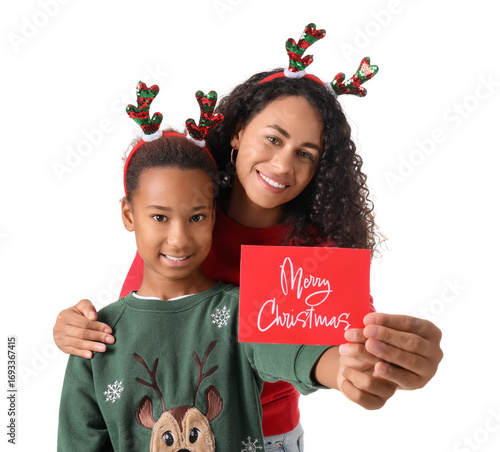 African-American mother and...