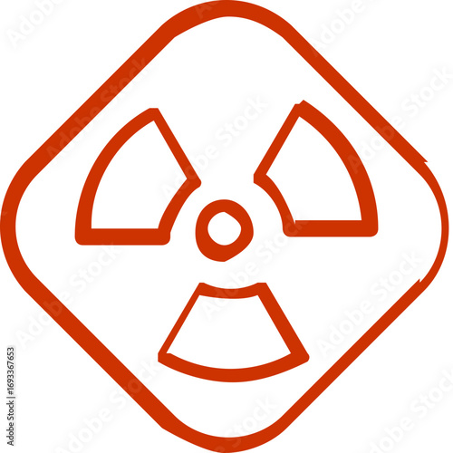 radiation hazard sign