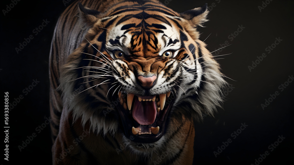 Fototapeta premium portrait of a bengal tiger