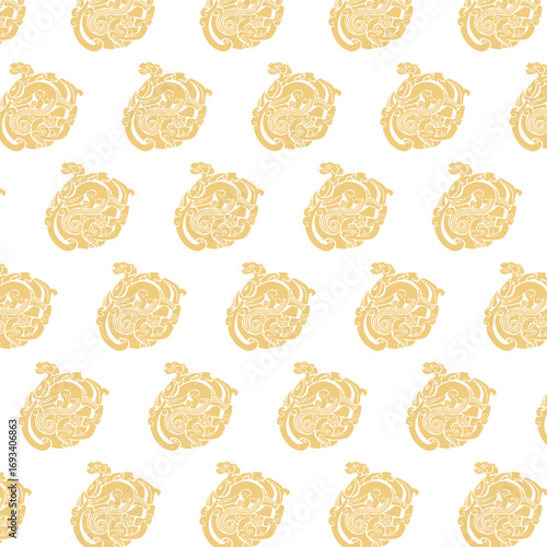 Chinese traditional Qin and Han Dynasty mythical beasts