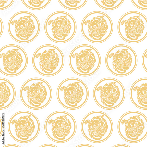 Chinese traditional Qin and Han Dynasty mythical beasts