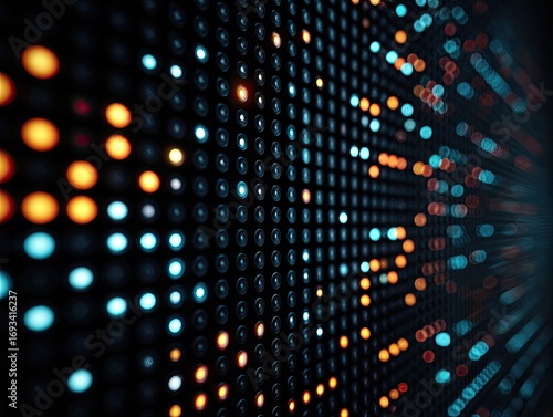 Wallpaper Mural Abstract digital display wall Torontodigital.ca