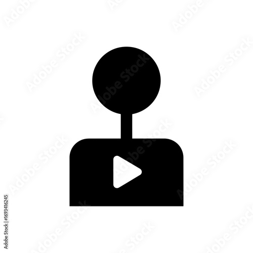 Vector art of target with arrow hitting the bullseye, representing goals, success, accuracy, and focus