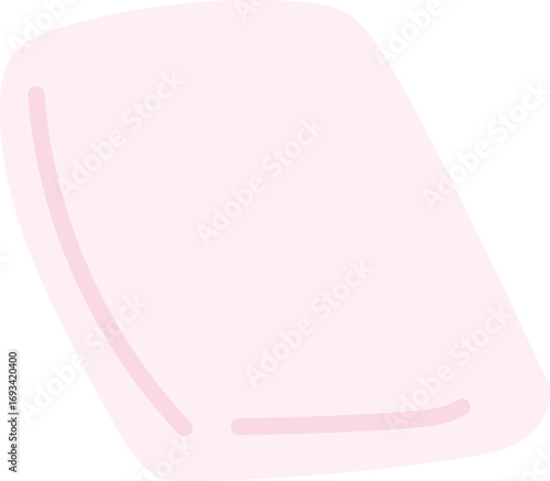 メイク用スポンジのベクターイラスト