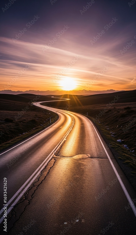 Fototapeta premium on the road