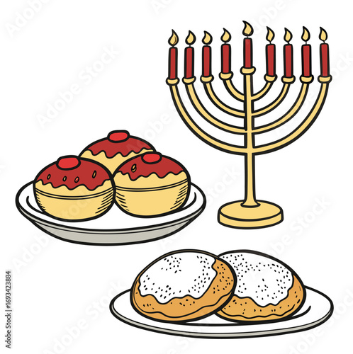 food of hanukkah