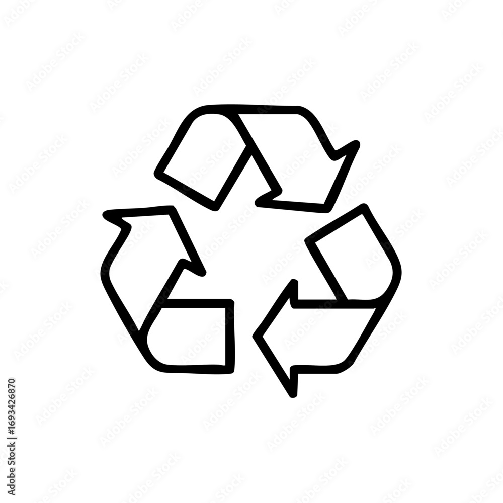 Obraz premium Recycle Symbol - Eco Friendly Design