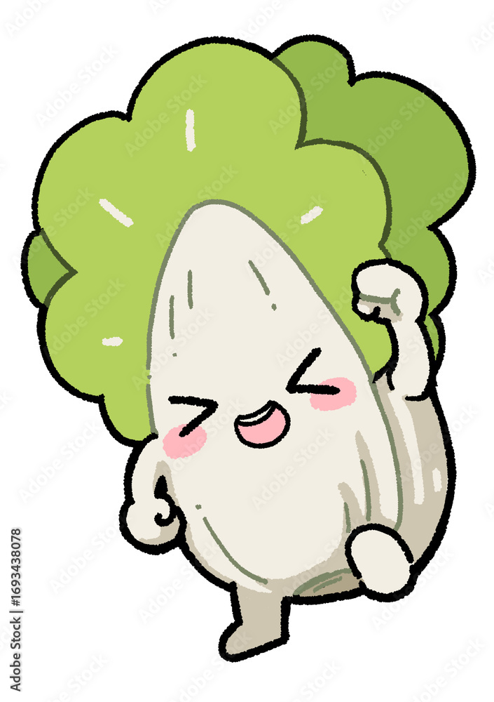 Obraz premium 白菜くん