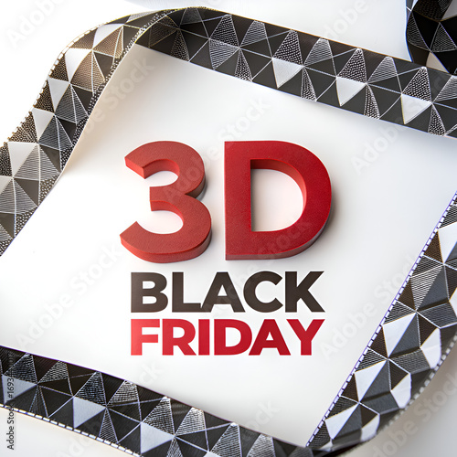 BLACK FRIDAY written on strip