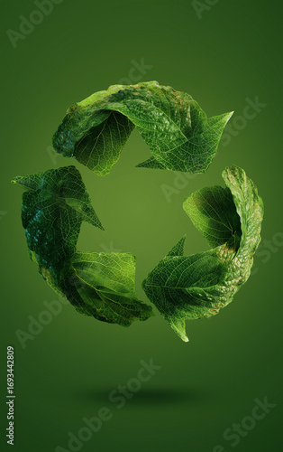 green recycle symbol