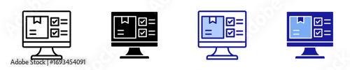 Stock  Icon Set Multiple Style Collection
