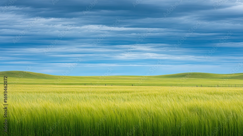 Obraz premium Open Window View to Green Garden and Nature Landscape