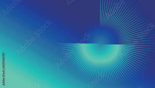 Abstract Geometric Gradient Tech Conference Exhibition Board Stage Backdrop Key Visual Poster Vector Design Assets Editable