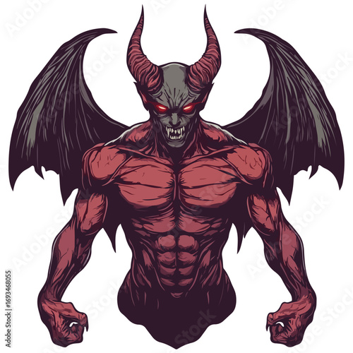 devil, costume, halloween, festival, vector, transparent background, demon, icon, evil, monster, horror, isolated, satan