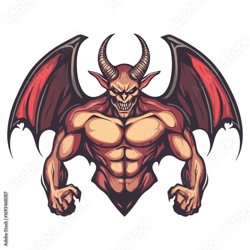 devil, costume, halloween, festival, vector, transparent background, demon, icon, evil, monster, horror, isolated, satan
