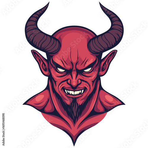devil, costume, halloween, festival, vector, transparent background, demon, icon, evil, monster, horror, isolated, satan