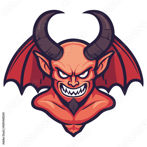 devil, costume, halloween, festival, vector, transparent background, demon, icon, evil, monster, horror, isolated, satan