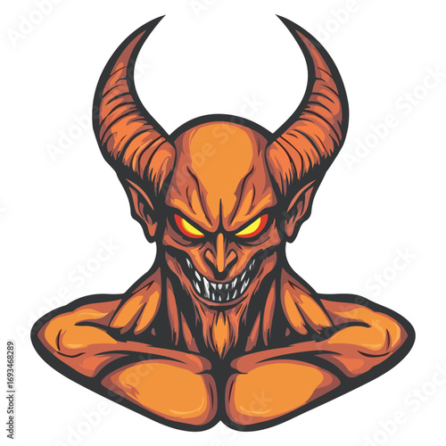 devil, costume, halloween, festival, vector, transparent background, demon, icon, evil, monster, horror, isolated, satan
