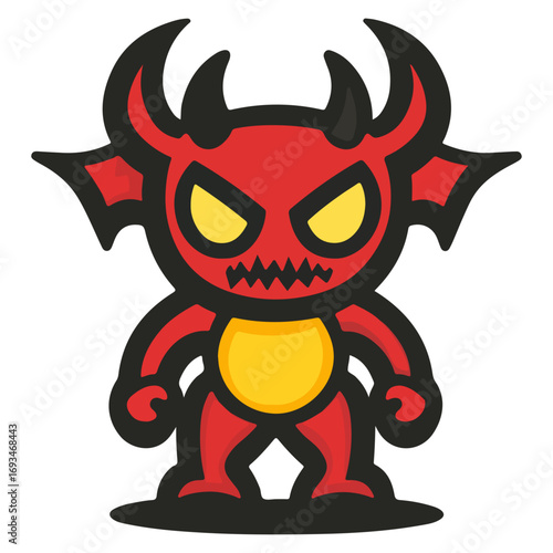 devil, costume, halloween, festival, vector, transparent background, demon, icon, evil, monster, horror, isolated, satan