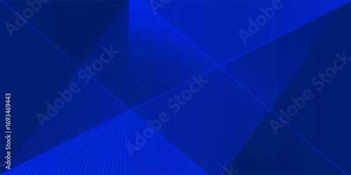 Blue abstract on dark background modern