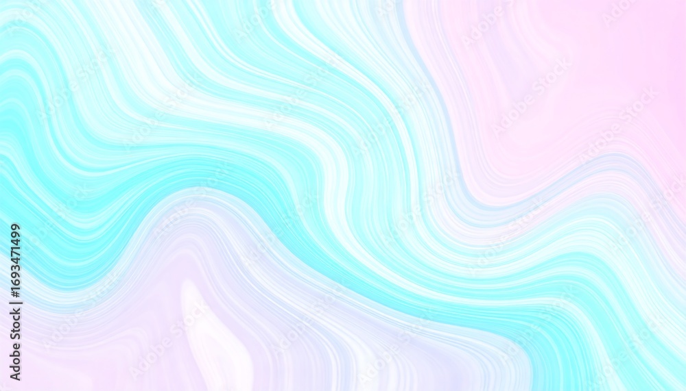 Fototapeta premium Soft Pastel Swirls Background.