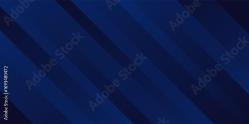 Premium background design with diagonal dark blue line pattern. Vector horizontal template for digital lux business banner, contemporary formal invitation, luxury voucher, prestigious gift certificate
