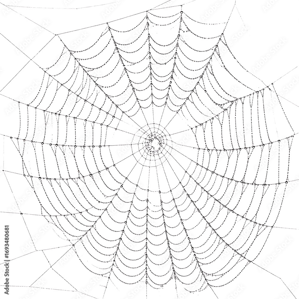 Obraz premium Intricate spiderweb design
