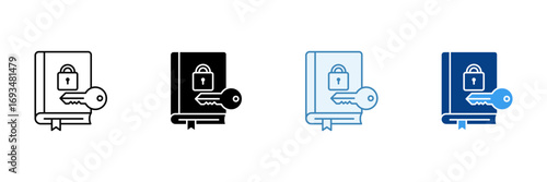 Knowledge Retention  Icon Set Multiple Style Collection