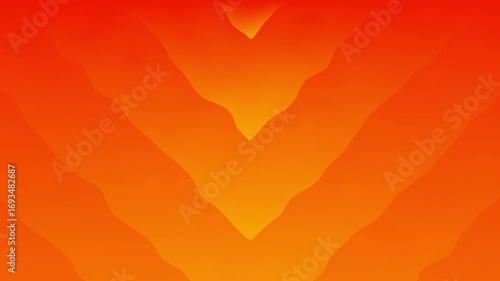 Red and Orange abstract gradient background animated. Loop motion. 4K footage
