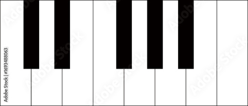 piano keys background