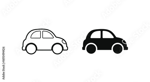 Toy Car Icon